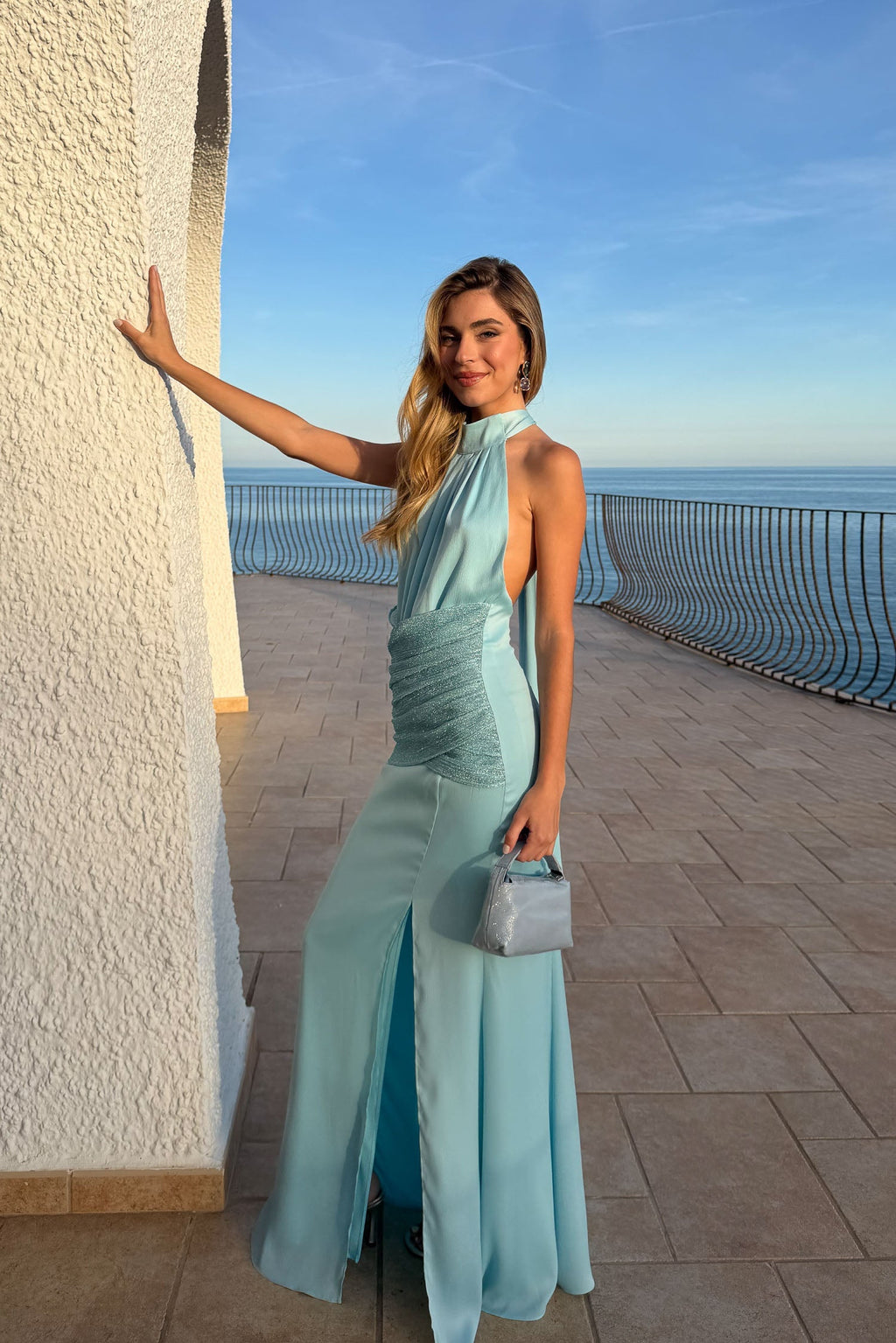 Vestido Portixol Azul