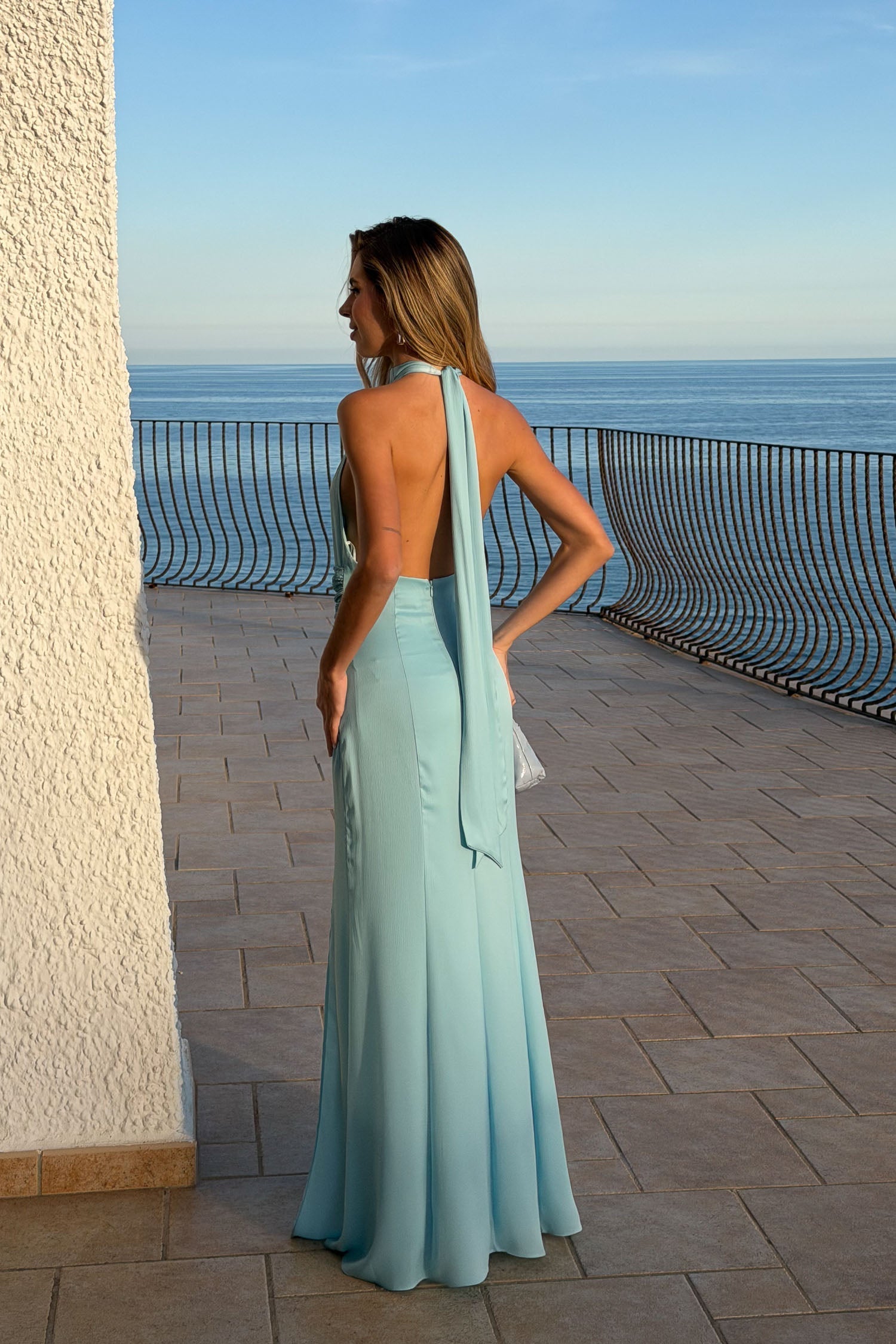 Vestido Portixol Azul